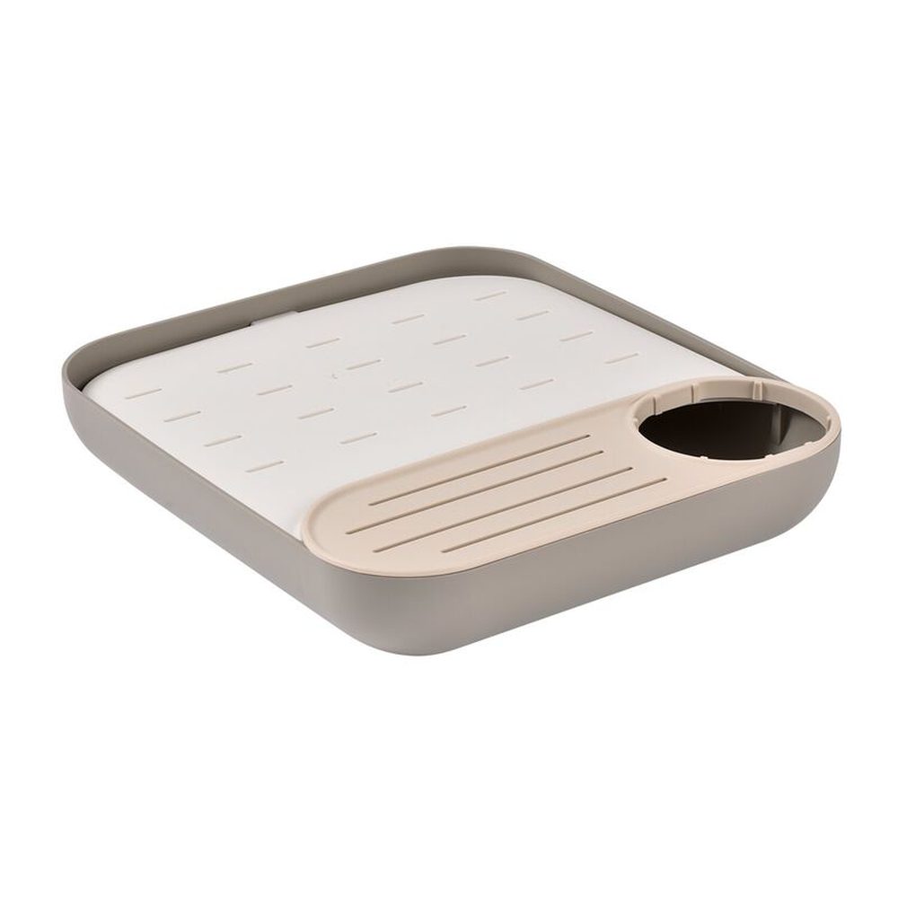 Béaba Égouttoir à biberons Clay – Modulable et compact – Pour biberons, tétines et accessoires – Design éco