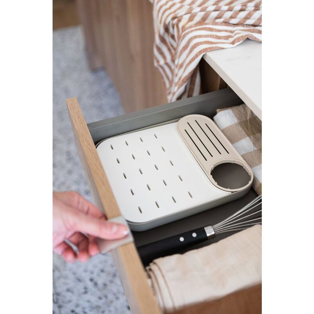 Béaba Égouttoir à biberons Clay – Modulaire et compact – Pour biberons, tétines et accessoires – Design éco