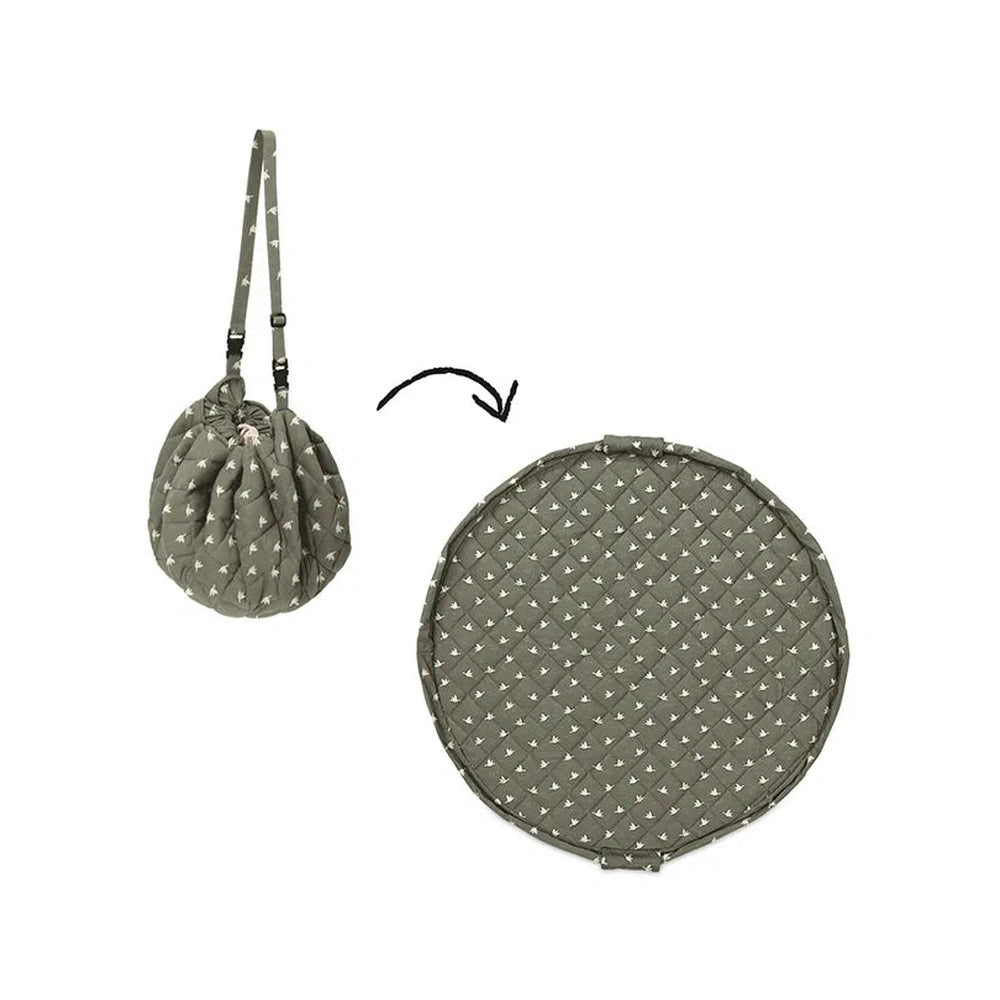 Play&Go Tapis de jeu 3 en 1 - Soft Organic - Oiseaux