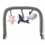Arche de jeu Ergobaby 3-en-1 Evolve Bouncer - Ocean Wonders - gris anthracite