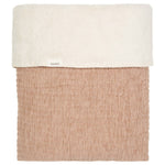 Koeka Couverture de berceau Teddy Rivoli - Caffè | Petite couverture 100x75 cm