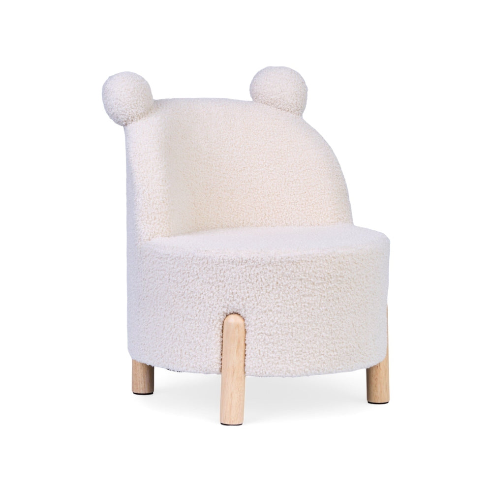 Childhome Chaise pour enfants - Teddy écru naturel
