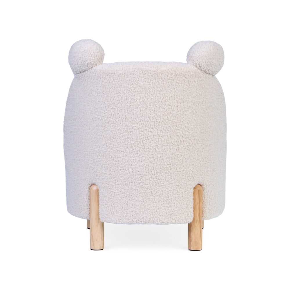 Childhome Chaise pour enfants - Teddy écru naturel