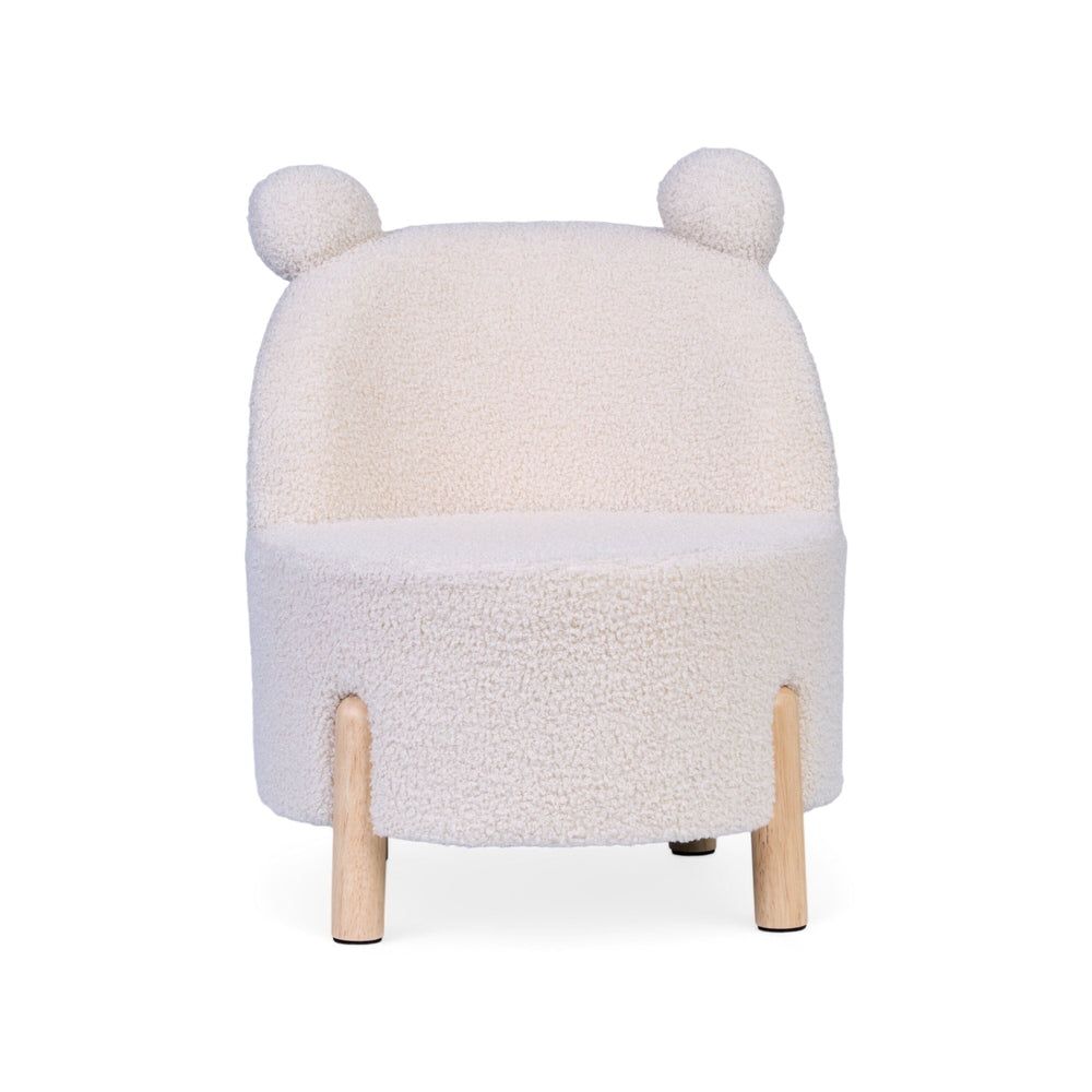 Childhome Chaise pour enfants - Teddy écru naturel
