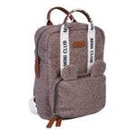 Sac à dos Mini Club - teddy brun doux