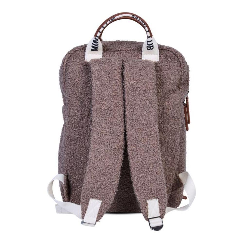 Sac à dos Mini Club - teddy brun doux