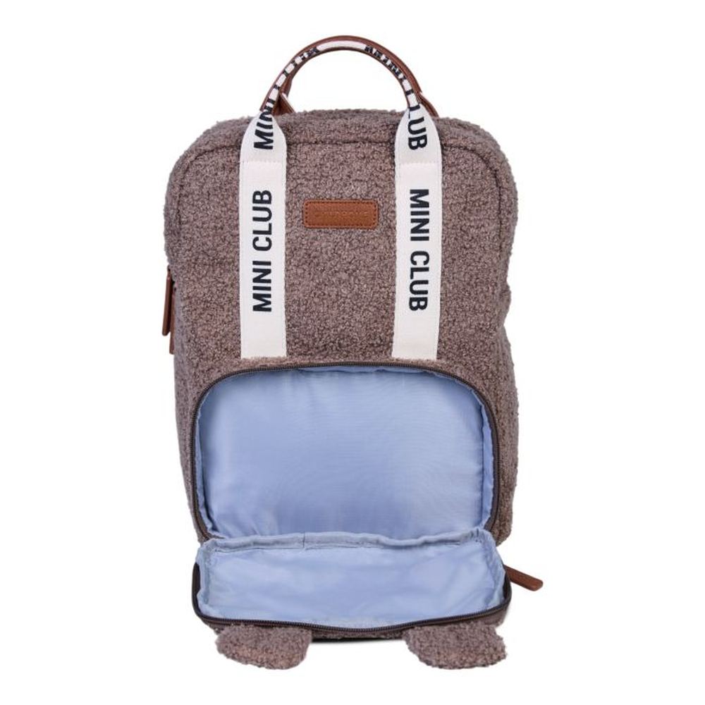 Childhome Sac à dos Mini Club - Teddy brun doux