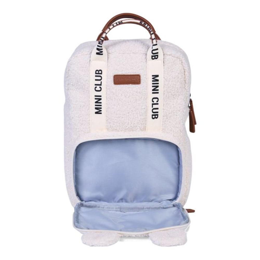 Childhome Sac à dos Mini Club - Teddy écru