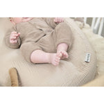 Housse Meyco pour coussin d’allaitement/de grossesse - hydrophile/tetra - sable