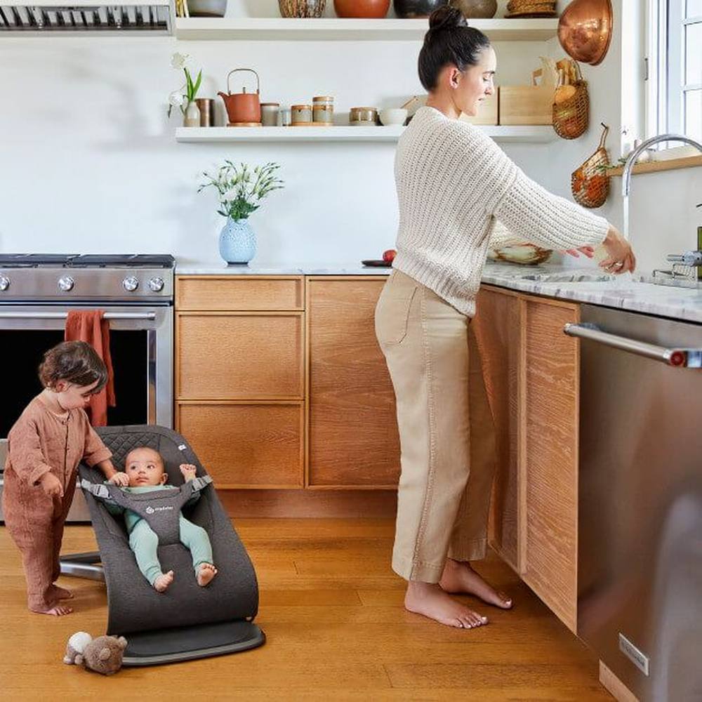 Ergobaby Transat Evolve 3-en-1 - Gris charbon