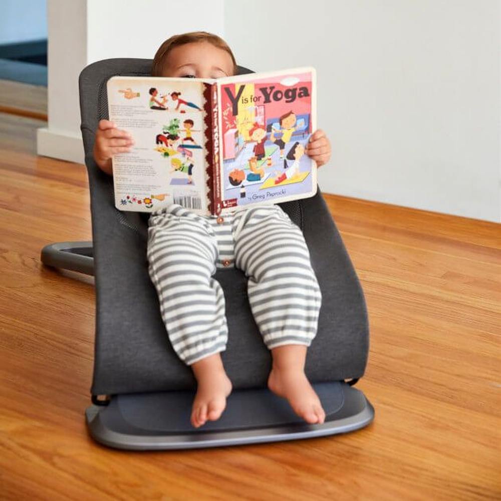 Ergobaby 3-en-1 Evolve Bouncer - transat Charcoal Grey