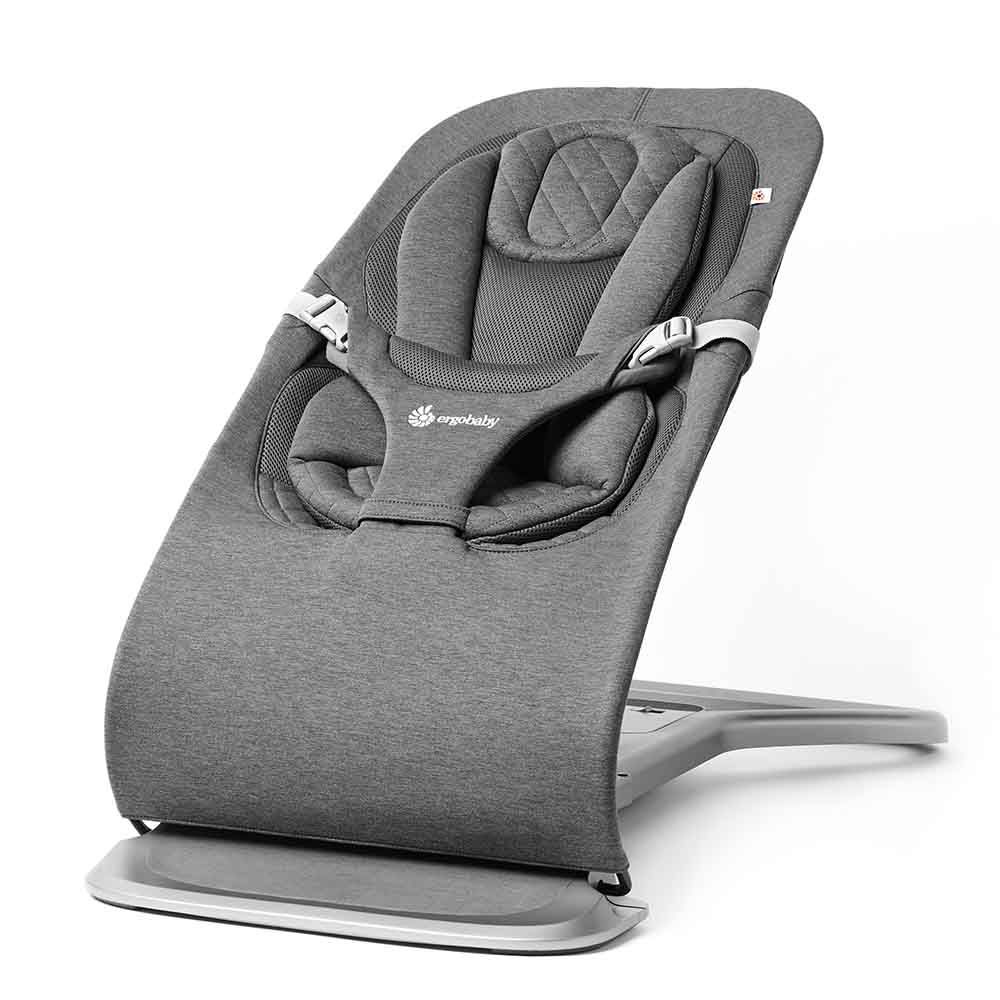 Ergobaby 3-en-1 Evolve Bouncer - Transat Charcoal Grey