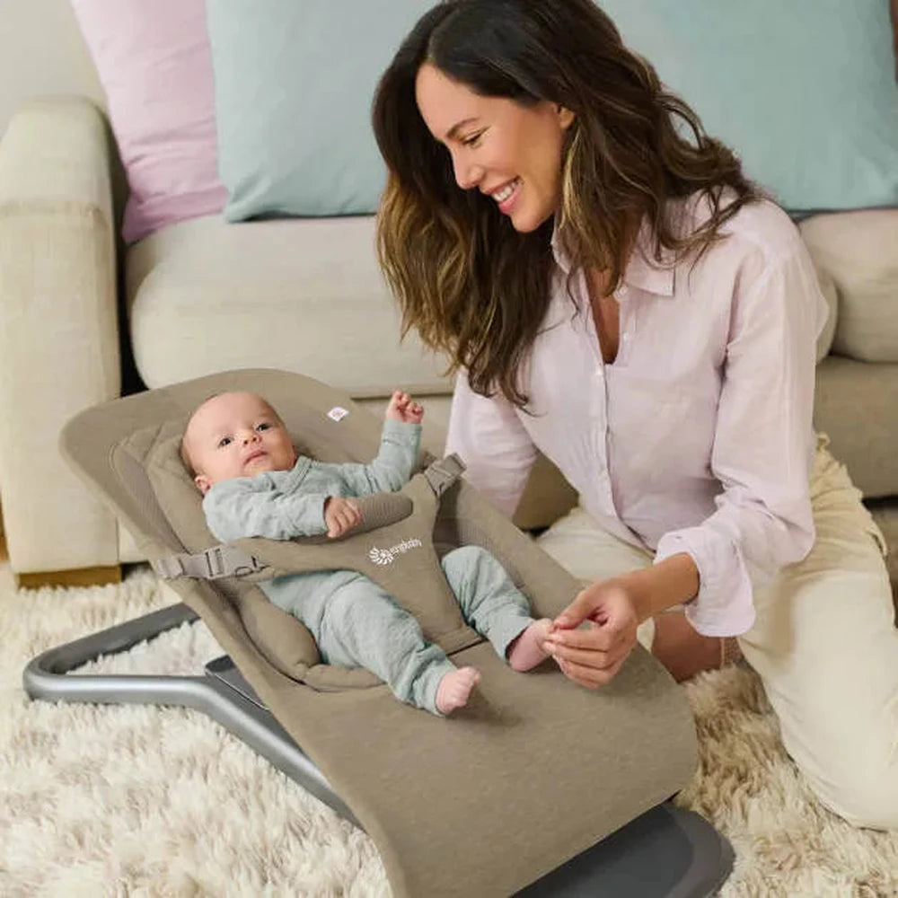 Ergobaby Evolve Bouncer 3-en-1 - transat Soft Olive