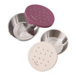 Fresk Boîte à goûter inox 2 pièces - Berries