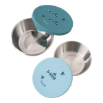 Boîte à snacks Fresk en acier inoxydable, lot de 2 - Submarine