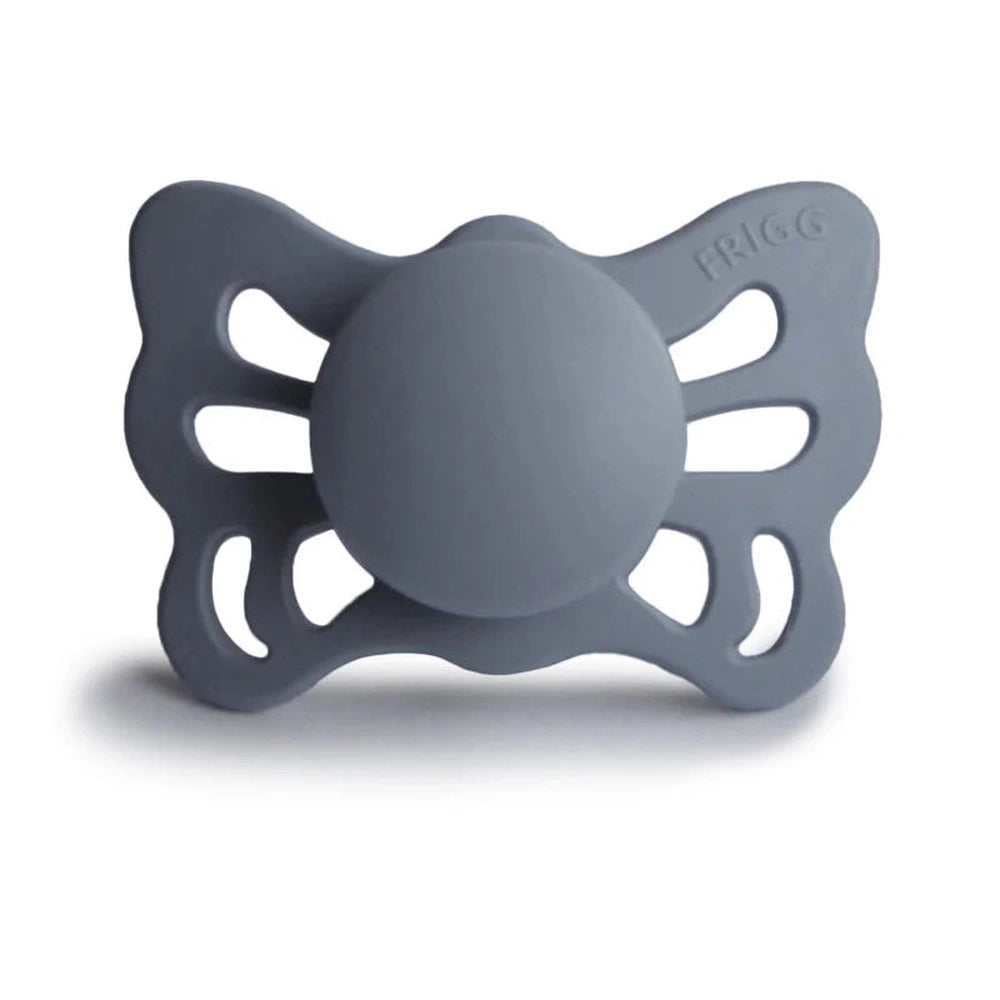 Frigg tétine papillon anatomique - silicone - gris granit T1