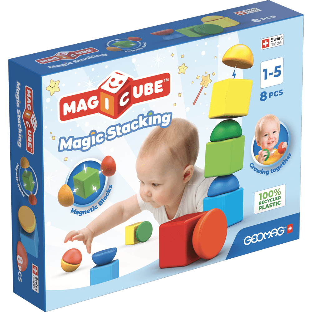 Geomag Magicub Jouet magnétique | 8 pièces