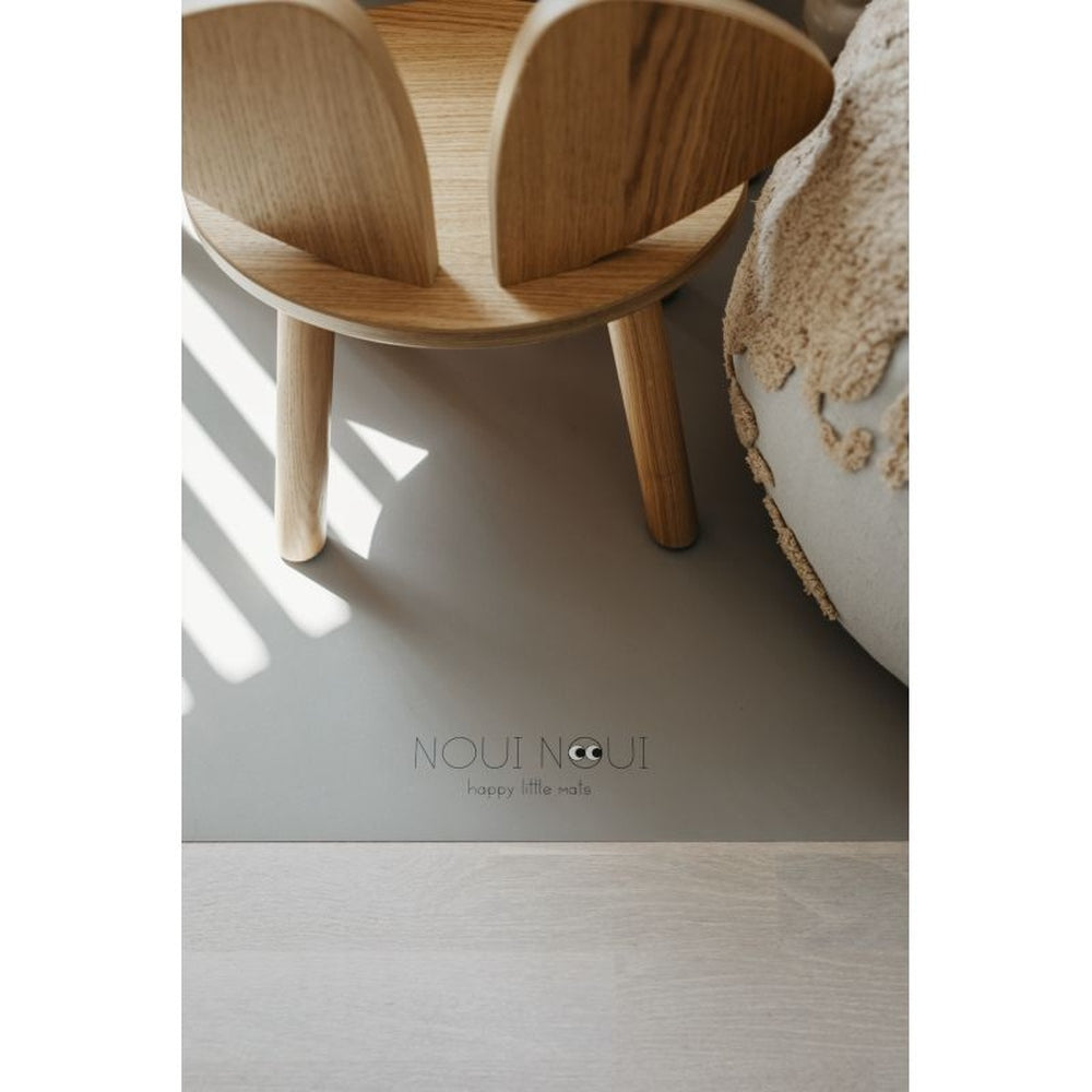 Noui Noui Tapis multifonction anti-taches - gris brume olive