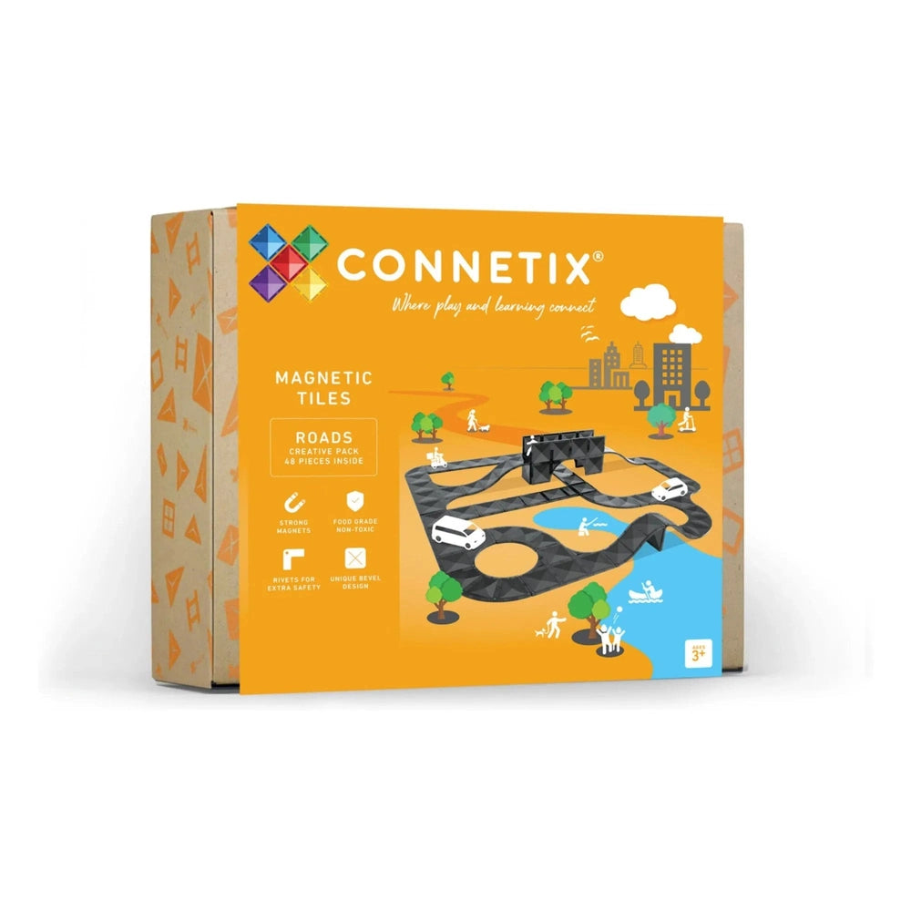 Pack Creative Roads Connetix | 48 pièces