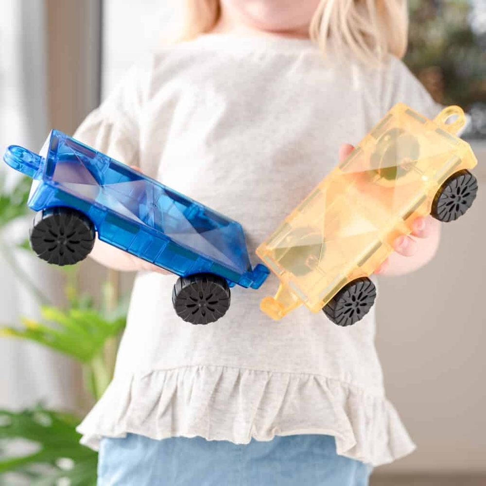 Connetix Pack voiture arc-en-ciel | 2 pièces