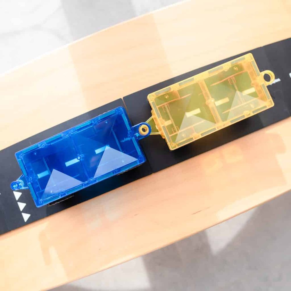 Connetix Pack voitures arc-en-ciel | 2 pièces