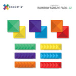 Connetix Rainbow Square Pack | 42 pièces