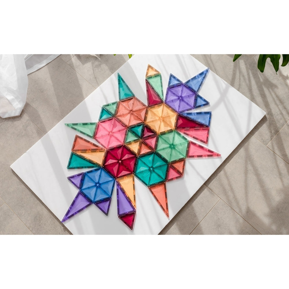 Connetix Pack géométrique pastel | 48 pièces