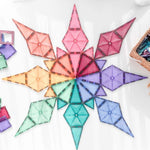 Connetix Pack géométrique pastel | 48 pièces