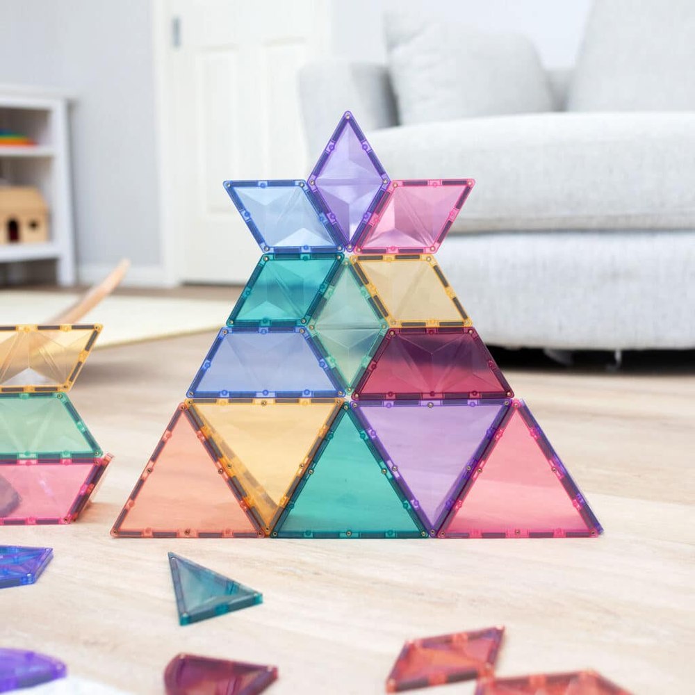 Connetix pack d’extension pastel | 48 pièces