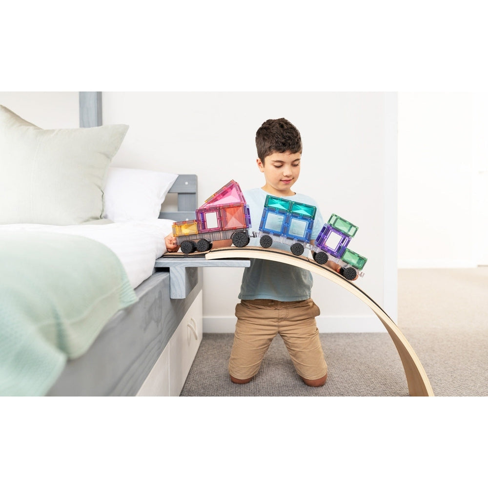 Connetix Pack transport pastel | 50 pièces