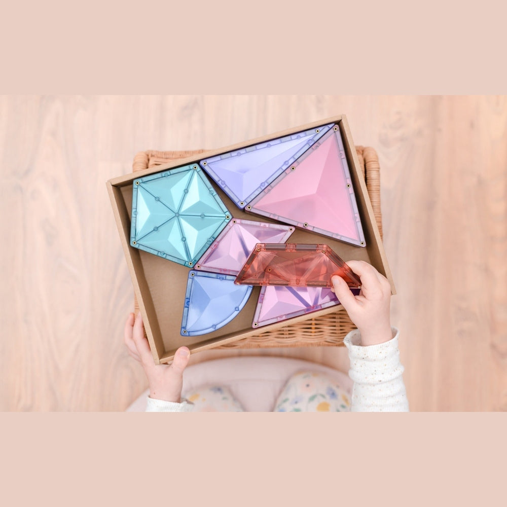 Connetix Pack d'extension pastel | 48 pièces