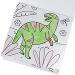 Ooly Livret de coloriage à emporter avec crayons - Dinoland