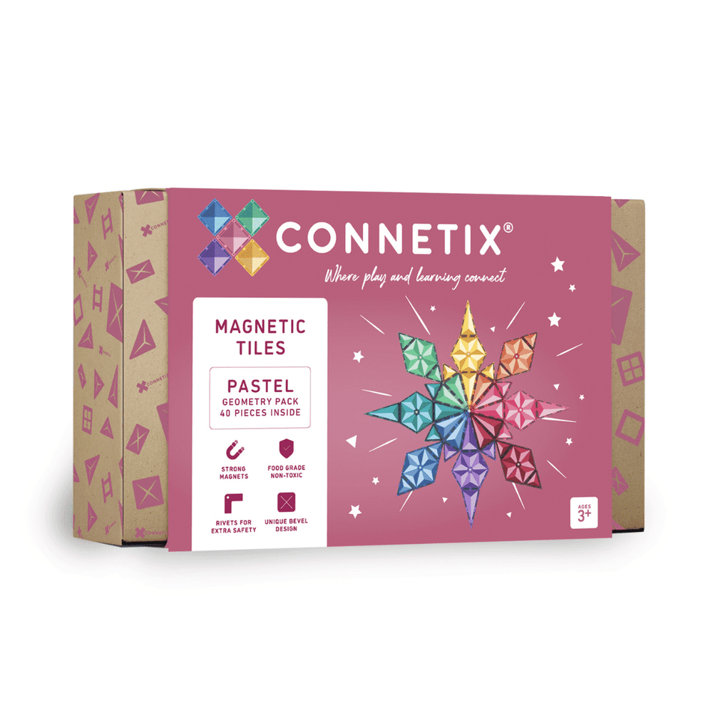 Connetix Geometry Pack pastel | 48 pièces
