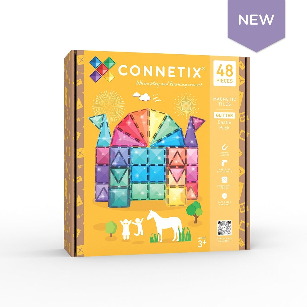 Connetix Pack Château scintillant | 48 pièces