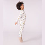 Pyjama enfant Petit Bateau en tubique à imprimé petit-déjeuner