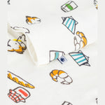 Pyjama enfant Petit Bateau en tubic avec imprimé petit-déjeuner