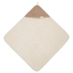 Koeka Couverture d’emmaillotage gaufrée/teddy Oslo café - 100x100cm