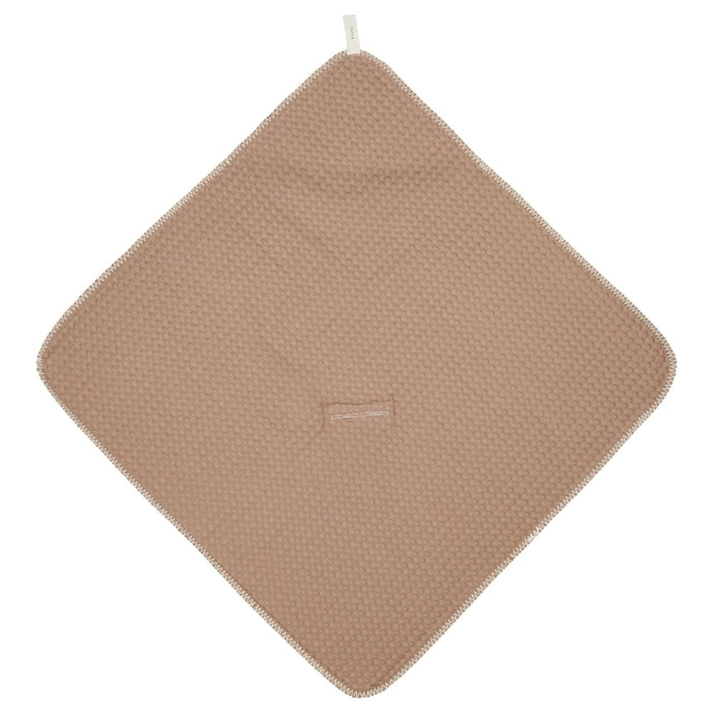 Koeka Couverture enveloppante Waffle/teddy Oslo café - 100x100cm