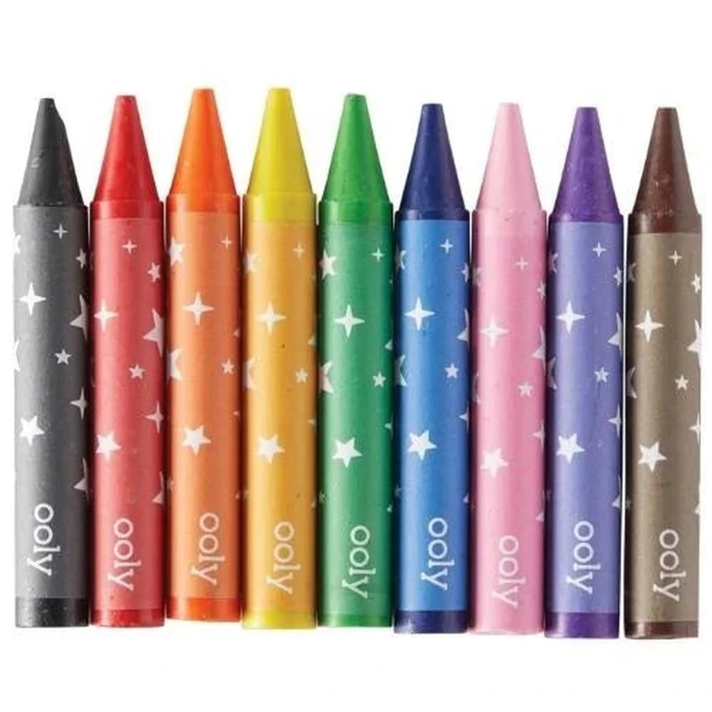 Ooly Livret de coloriage à emporter avec crayons - Dinoland