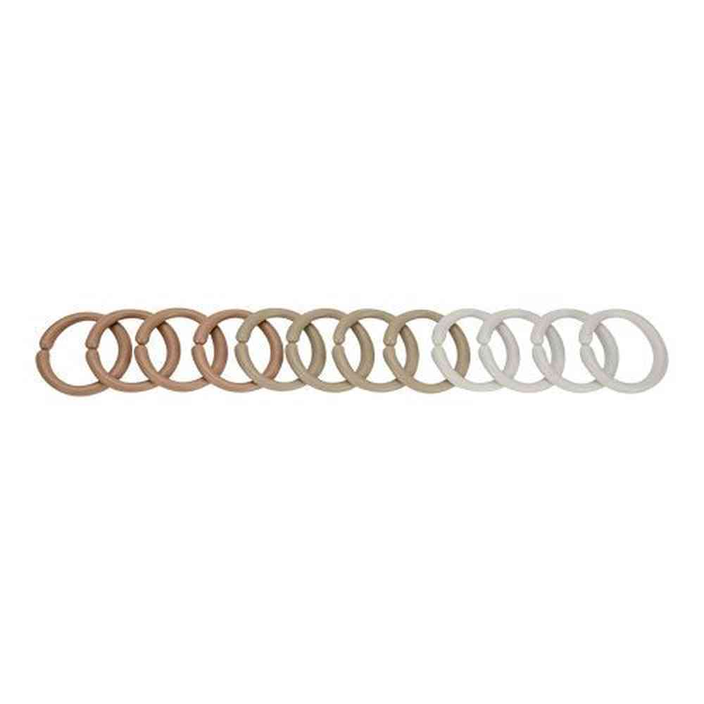 Little Dutch Little Loops anneaux de jouet - Beige