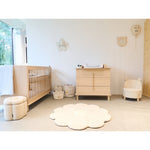 Childhome Commode / Table à langer 3 tiroirs - Nordica Naturel