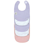Lässig lot de 5 bavoirs - Happy Fruits Cerise