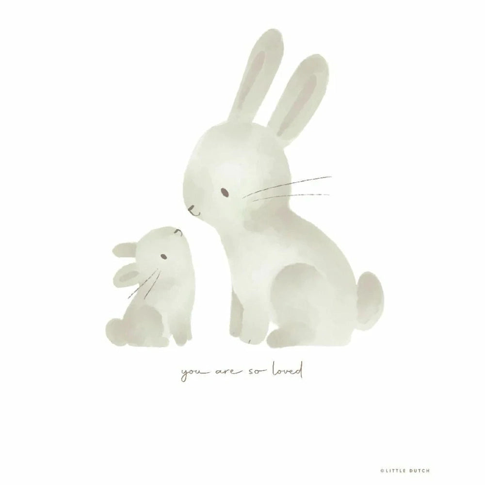 Little Dutch Affiche A3 Bébé lapin