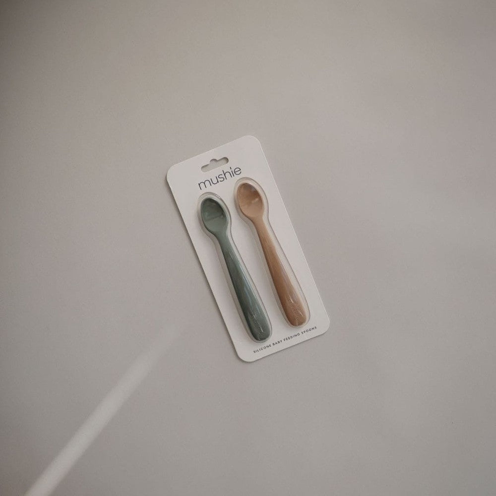 Mushie cuillère pour bébé - Thym séché / Naturel