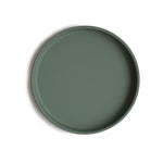 Mushie Assiette en silicone avec ventouse - Dried Thyme