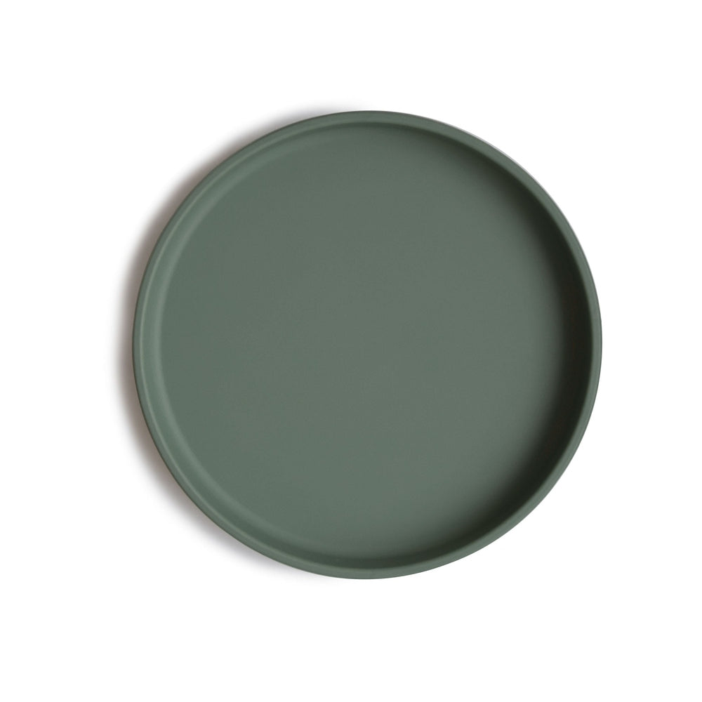 Mushie Assiette en silicone avec ventouse - Dried Thyme