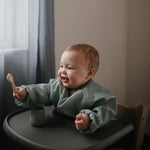Mushie First Feeding, cuillère pour bébé - Naturel / Shifting Sand