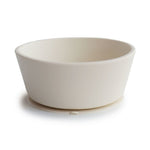 Mushie Bol en ventouse en silicone - Ivoire