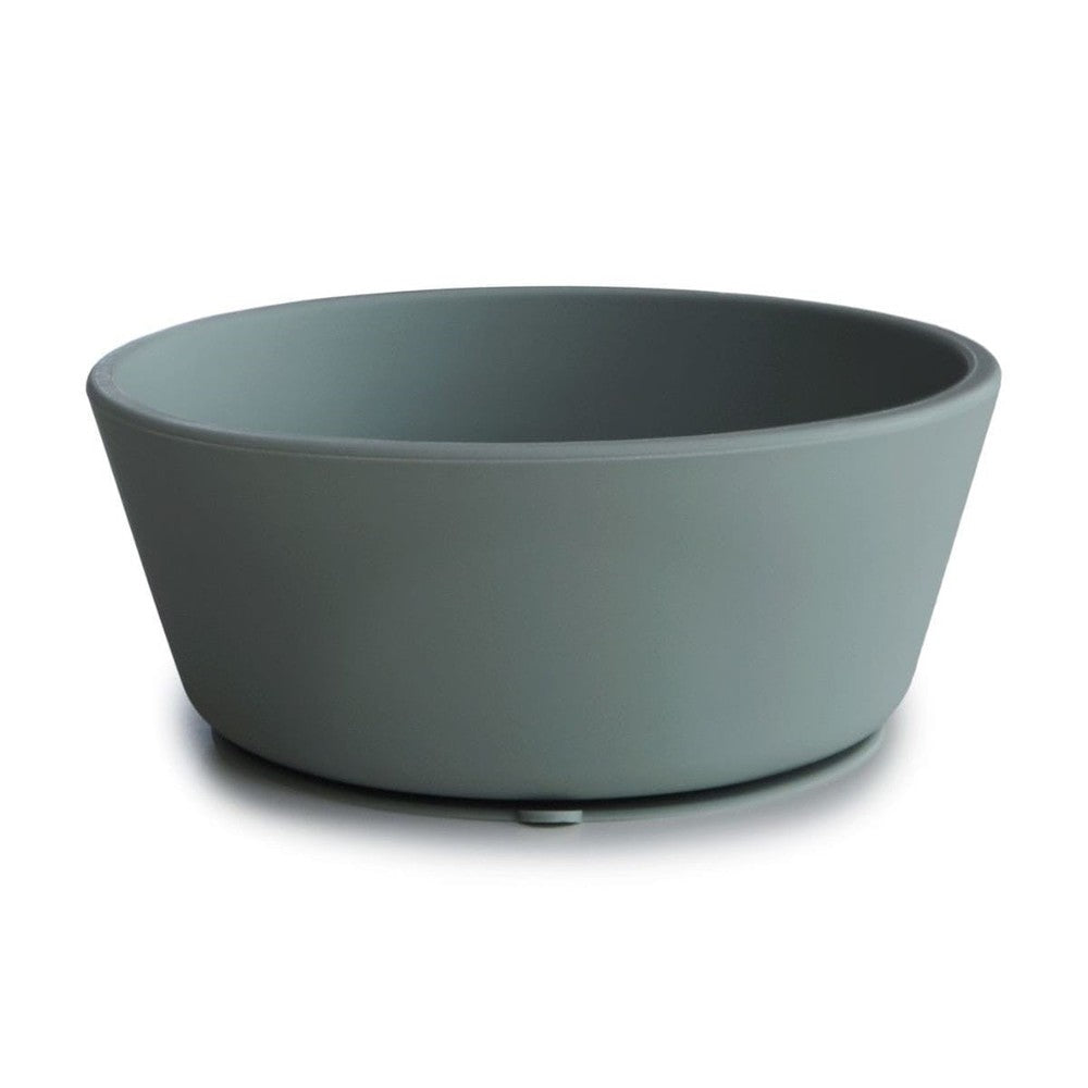 Mushie bol en silicone avec ventouse - Dried Thyme