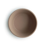 Bol en silicone Mushie avec ventouse - Natural